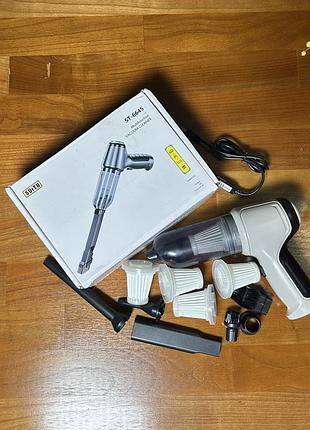 Автомобільний бездротовий пилосос від акумулятора 2 в 1 vacuum cleaner hl-107 автопилосос
