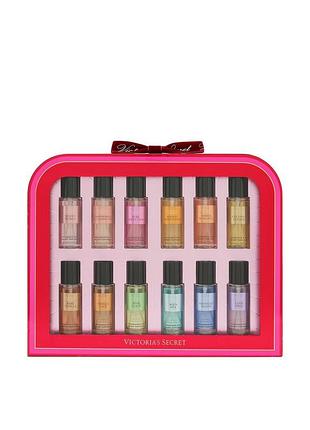 Парфюмированный набор victoria's secret (197575905356) ultimate 12-piece discovery gift set ft. 4 archive scents