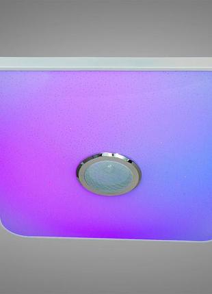 Світлодіодна люстра diasha db-8501b/500x500wwt+rgb+mp3+ts 80вт