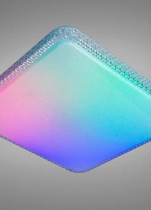 Светодиодная люстра diasha db-8501c/500x500wwt+rgb 80вт