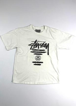 Stüssy футболка оригінал двосторонній принт streetwear skate m