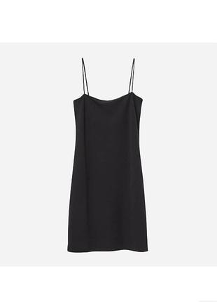 Сукня h&m на бретелях чорна
