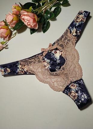 Красивые трусики стринги с кружевом ssressions, eur 38/40