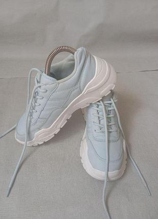 Кросівки жіночі venice, розмір 37 (устілка 24 см), блакитні, chunky sneakers.