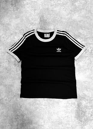 Футболка adidas originals adicolor classics 3-stripes