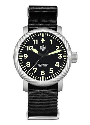Наручные часы san martin sn0143-g автоматический механизм, сапфировое стекло, 100 м