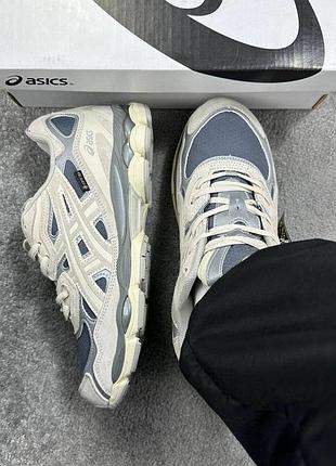 Asics gel-nyc beige grey gore-tex
