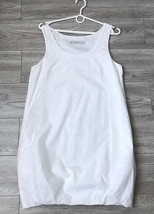 Сукня біла плаття балон zara