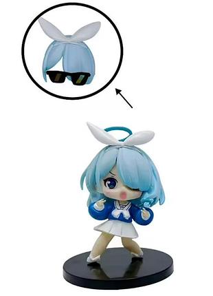 Уценка игрушечная фигурка статуэтка арона синий архив arona blue archive