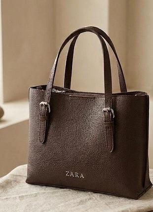 Женская сумка zara, сумка зара, сумка шоппер, модная сумка зара, шоппер