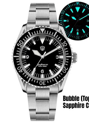 Watchdives wd1967q мужские часы япония vh31 кварцевый 316l выпуклый сапфир bgw9 подсветка 300m wr 39 мм