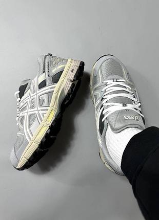 Asics gel-kahana 8 light grey winter (gore-tex)