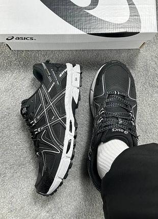 Asics gel-kahana 8 black white gore-tex