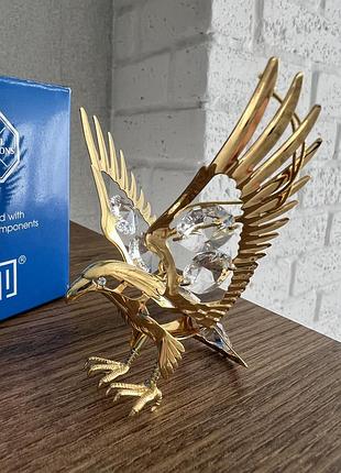 Фигурка подвеска с камнями swarovski орел 9 см 160926