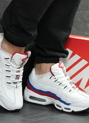 Кроссовки nike 95 белые