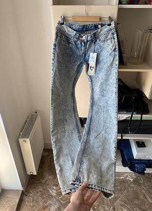 Джинсы варенки прямые silvian heach не levis diesel acne studios