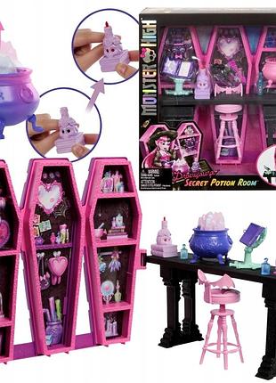 Комната тайных зелий mattel monster high дракулаура mh jbf15