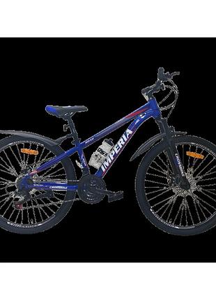 Crossbike велосипед crossbike imperia 24" 11" синій