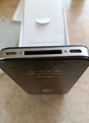Айфон iphone 4s apple 8gb, б/к состоянию идеальный, коробка, шнур, инструкция 6