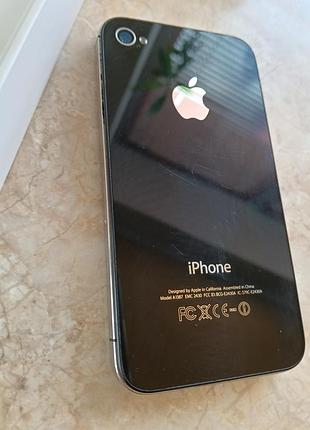 Айфон iphone 4s apple 8gb, б/к состоянию идеальный, коробка, шнур, инструкция 2