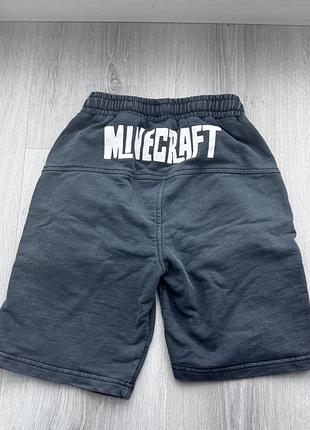 Дитячі шорти zara, 8p. minecraft