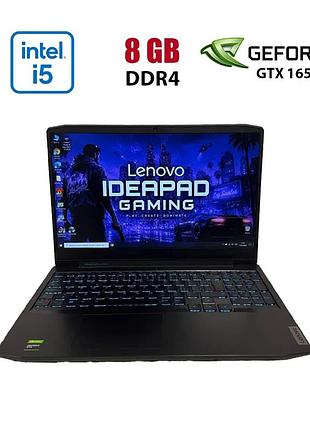 Игровой ноутбук б-класс lenovo ideapad gaming 3 15imh05 / 15.6" (1920x1080) ips / intel core i5-10300h (4 (8) ядра по 2.5 - 4.5
