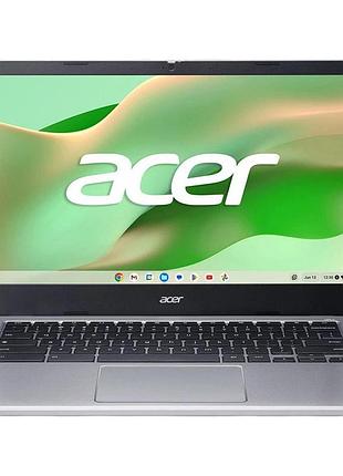 Ноутбук acer chromebook cb314-4h 14" fhd ips, intel i3-n305, 8gb, f128gb, uma, chromeos, серебристый