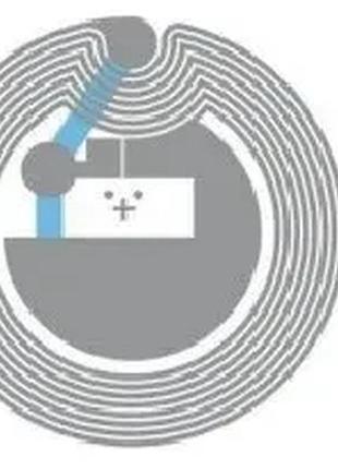 Nfc мітка наклейка 10шт ntag213 iso 14443a 144байт 13.56мгц стикери для програмування