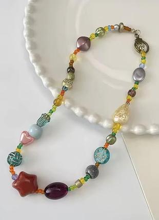 Яркое колье «candy style» 2