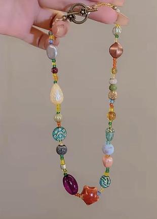 Яркое колье «candy style» 7