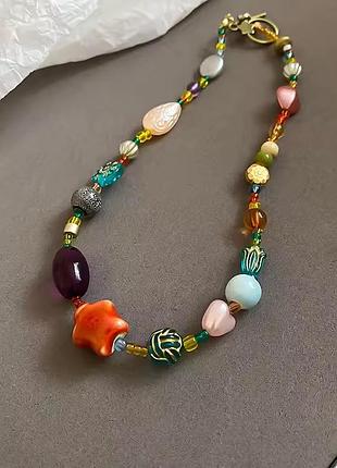 Яркое колье «candy style» 4