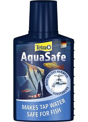 Засіб tetra aquasafe для підготовки води в акваріумі 50мл на 100л