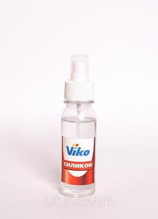 Силикон жидкий прозрачный дозатор 100ml "viko" / для смазки вращающих деталей любых рез