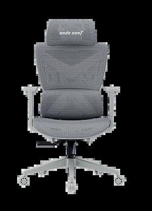 Крісло ігрове anda seat x-air mega size xl mesh gray twilight
