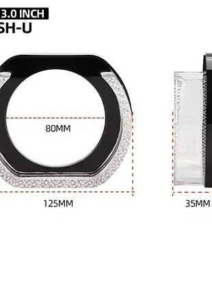 Led маска с ангельскими ячейками 3"/12v/6000k/white/r8-u (2шт.)