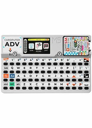 Портативный компьютер с клавиатурой программируемый m5stack cardputer adv esp32-s3 1.14" ips wi-fi bluetooth
