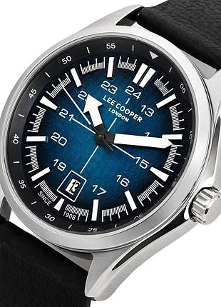 Чоловічий годинник lee cooper flight extra leather