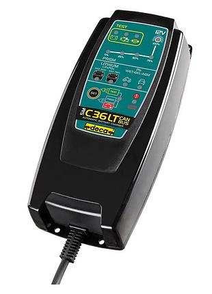 Пристрій зарядний deca sm c36lt 230 в, 60вт, 14.4 в. 0,8-3,6а 1,2 - 75аг, 0,65 kg