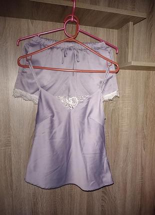 Комплект женского белья, пижама secret possessions женская (майка и шорты) 42 (xs)