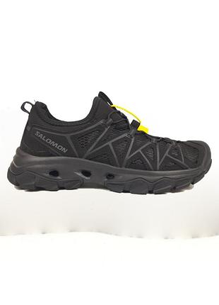 Кросівки чоловічі salomon xt-quest чорні літні демісезонні весна-літо-осінь текстиль сітка розмір 41-45 нові 11775