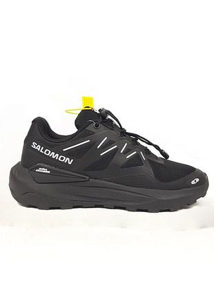 Кросівки чоловічі salomon elixir activ чорні літні демісезонні весна-літо-осінь текстиль сітка розмір 41-46 нові 11749