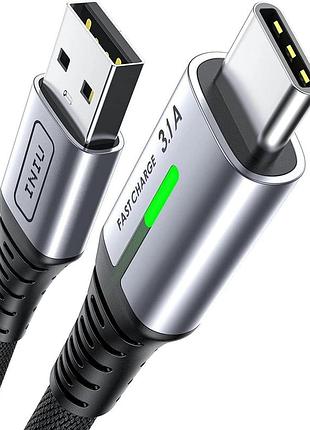 Зарядний кабель iniu usb - type c 0,3м