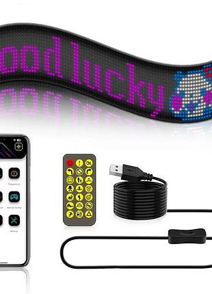 Гибкий экран led matrix panel app wifi rgb 192mm* 1330mm top shop ua_