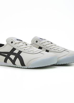 Кросівки жіночі asics onitsuka tiger mexico 66 white black (38 розмір)