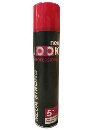 Лак для волос 270мл 5 mega strong объем тм new look