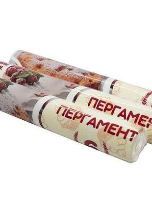 Пергамент для выпечки 6м белый 42см без втулки тм вкусная жизни