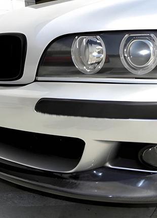 Передня lip накладка csl style dpt (для m5, чорний глянець) для bmw 5 серія e39 1996-2003 рр