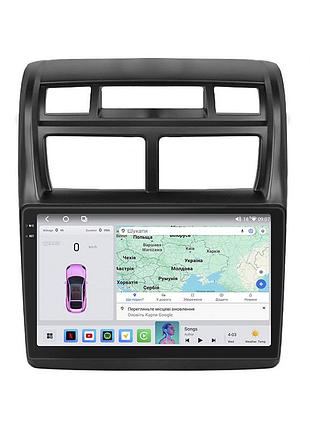 Штатная магнитола lesko для kia sportage ii рестайлинг 2008-2010 экран 9" 4/64 qled carplay 4g wi-fi gps 360 prime