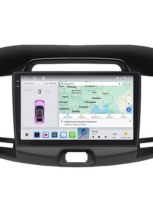 Штатная магнитола lesko для hyundai elantra iv (hd) 2006-2011 экран 9" 4/64 qled carplay 4g wi-fi gps 360 prime