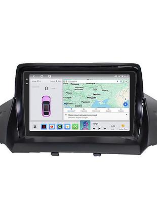 Штатная магнитола lesko для ford escape iii рестайлинг 2015-2019 экран 9" 4/64 qled carplay 4g wi-fi gps 360 prime